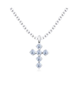 Classy Cross Silver Necklaces SPE-5668